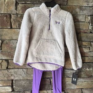 NWT Girl’s Under Armour 2 pc outfit 6X